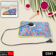 Hot water bag with electric heating, plush material