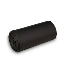 Medium black garbage bag (24 x 32 inches) for waste disposal.