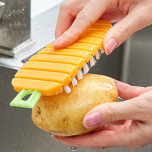 Vegetable Scrubbing Brush, Vegetable Scrubber Nonâ€‘Toxic Fruit Brush Carrot Shape Vegetable Brush for Potato for Vegetable