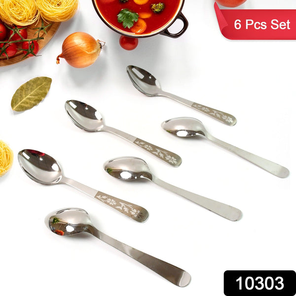 Stainless Steel Table Spoons Set of 6