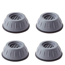 Furniture lifting base with anti-vibration feet, shock absorbent