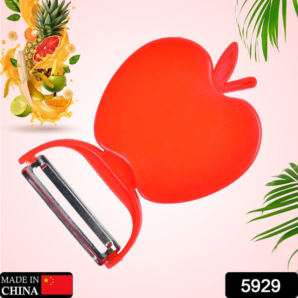 Apple Shaped Folding Peeler Vegetable Peeler for Kitchen, Home Fruit Peelers, Great for Peeling Potato, All Types of Vegetable