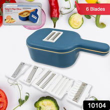 Vegetable Slicer Cutter With 6 Blades