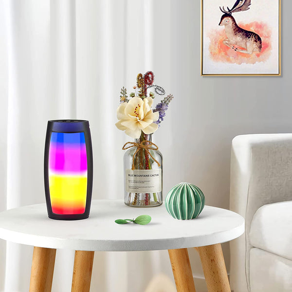 Bluetooth speaker with disco light