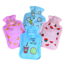 Decorative hot water bag for menstrual cramps and muscle pain