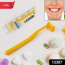 Six-Sided Soft Toothbrush, Anti-Bacterial 6 Sided Care 