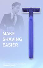 Compact shaving razors for body grooming, pack of 5.