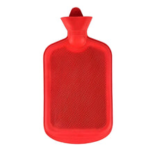 Large rubber hot water bag for pain relief and heating therapy.